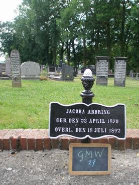 Garmerwolde 27: Jacoba Abbring